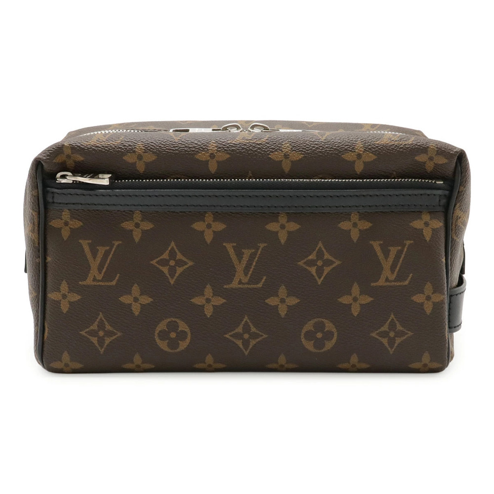 LOUIS VUITTON Monogram Macassar Brown Trouse Toilette Shoulder Bag